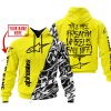TILL THE FUCKIN FREAKIN TRAINING WHEEL FALL OFF - LIMITED EDITION - CUSTOM NAME - ALPINESTARS - YELLOW