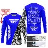 TILL THE FUCKIN FREAKIN TRAINING WHEEL FALL OFF - LIMITED EDITION - CUSTOM NAME - FLY RACING - BLUE - JERSEY