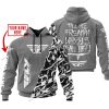 TILL THE FUCKIN FREAKIN TRAINING WHEEL FALL OFF - LIMITED EDITION - CUSTOM NAME - FLY RACING - GREY