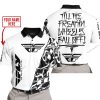 TILL THE FUCKIN FREAKIN TRAINING WHEEL FALL OFF - LIMITED EDITION - CUSTOM NAME - FLY RACING - WHITE - POLO SHIRT