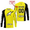 PREMIUM MX - CUSTOM NAME - ALPINESTARS - YELLOW - JERSEY