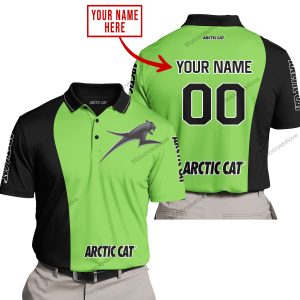 PREMIUM MX - CUSTOM NAME - ARCTIC CAT - GREEN - POLO