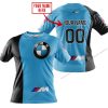PREMIUM MX - CUSTOM NAME - BMW - SKY BLUE - T-SHIRT