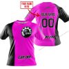 PREMIUM MX - CUSTOM NAME - CAN AM - PINK - T-SHIRT
