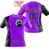 PREMIUM MX - CUSTOM NAME - CAN AM - PURPLE - T-SHIRT