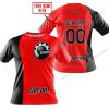 PREMIUM MX - CUSTOM NAME - CAN AM - RED - T-SHIRT