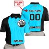 PREMIUM MX - CUSTOM NAME - CAN AM - SKY BLUE - POLO