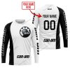 PREMIUM MX - CUSTOM NAME - CAN AM - WHITE - JERSEY