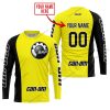 PREMIUM MX - CUSTOM NAME - CAN AM - YELLOW - JERSEY