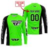 PREMIUM MX - CUSTOM NAME - FLY RACING - GREEN - JERSEY