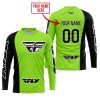 PREMIUM MX - CUSTOM NAME - FLY RACING - GREEN 1 - JERSEY