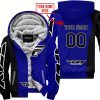 PREMIUM MX - CUSTOM NAME - FLY RACING - NAVY - FLEECE ZIP HOODIE