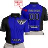 PREMIUM MX - CUSTOM NAME - FLY RACING - NAVY - POLO