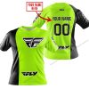 PREMIUM MX - CUSTOM NAME - FLY RACING - NEON - T-SHIRT