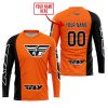 PREMIUM MX - CUSTOM NAME - FLY RACING - ORANGE - JERSEY