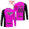 PREMIUM MX - CUSTOM NAME - FLY RACING - PINK - JERSEY