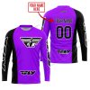 PREMIUM MX - CUSTOM NAME - FLY RACING - PURPLE - JERSEY