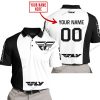 PREMIUM MX - CUSTOM NAME - FLY RACING - WHITE - POLO