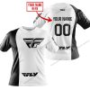 PREMIUM MX - CUSTOM NAME - FLY RACING - WHITE - T-SHIRT