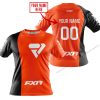 PREMIUM MX - CUSTOM NAME - FXR - ORANGE - T-SHIRT