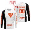 PREMIUM MX - CUSTOM NAME - FXR - WHITE - JERSEY