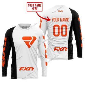 PREMIUM MX - CUSTOM NAME - FXR - WHITE - JERSEY
