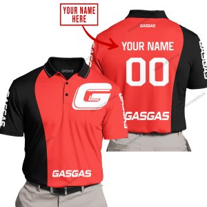 PREMIUM MX - CUSTOM NAME - GAS GAS - RED - POLO