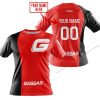 PREMIUM MX - CUSTOM NAME - GAS GAS - RED - T-SHIRT