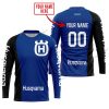 PREMIUM MX - CUSTOM NAME - HUSQVARNA - BLUE - JERSEY