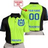 PREMIUM MX - CUSTOM NAME - HUSQVARNA - GREEN 1 - POLO