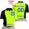 PREMIUM MX - CUSTOM NAME - HUSQVARNA - NEON - POLO