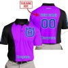 PREMIUM MX - CUSTOM NAME - HUSQVARNA - PURPLE - POLO