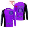 PREMIUM MX - CUSTOM NAME - HUSQVARNA - PURPLE - JERSEY