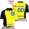 PREMIUM MX - CUSTOM NAME - HUSQVARNA - YELLOW - POLO