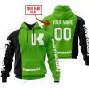 PREMIUM MX - CUSTOM NAME - KAWASAKI - GREEN