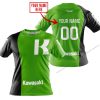 PREMIUM MX - CUSTOM NAME - KAWASAKI - GREEN - T-SHIRT