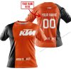 PREMIUM MX - CUSTOM NAME - KTM - ORANGE - T-SHIRT