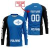 PREMIUM MX - CUSTOM NAME - POLARIS - BLUE - JERSEY