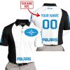 PREMIUM MX - CUSTOM NAME - POLARIS - WHITE - POLO