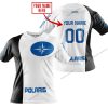 PREMIUM MX - CUSTOM NAME - POLARIS - WHITE - T-SHIRT