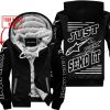 PREMIUM JUST FCKN GONNA SEND IT – CUSTOM NAME – ALPINESTARS - BLACK - FLEECE ZIP HOODIE