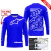 PREMIUM JUST FCKN GONNA SEND IT – CUSTOM NAME – ALPINESTARS - BLUE - JERSEY