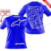 PREMIUM JUST FCKN GONNA SEND IT – CUSTOM NAME – ALPINESTARS - BLUE - T-SHIRT
