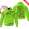 PREMIUM JUST FCKN GONNA SEND IT – CUSTOM NAME – ALPINESTARS - GREEN 1