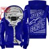 PREMIUM JUST FCKN GONNA SEND IT – CUSTOM NAME – ALPINESTARS - NAVY - FLEECE ZIP HOODIE