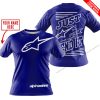 PREMIUM JUST FCKN GONNA SEND IT – CUSTOM NAME – ALPINESTARS - NAVY - T-SHIRT