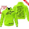 PREMIUM JUST FCKN GONNA SEND IT – CUSTOM NAME – ALPINESTARS - NEON