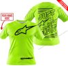 PREMIUM JUST FCKN GONNA SEND IT – CUSTOM NAME – ALPINESTARS - NEON - T-SHIRT