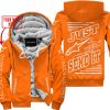 PREMIUM JUST FCKN GONNA SEND IT – CUSTOM NAME – ALPINESTARS - ORANGE - FLEECE ZIP HOODIE