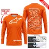 PREMIUM JUST FCKN GONNA SEND IT – CUSTOM NAME – ALPINESTARS - ORANGE - JERSEY
